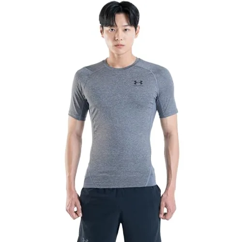 Under Armour ▫️ HG Armour Comp SS Camiseta para Homem 4