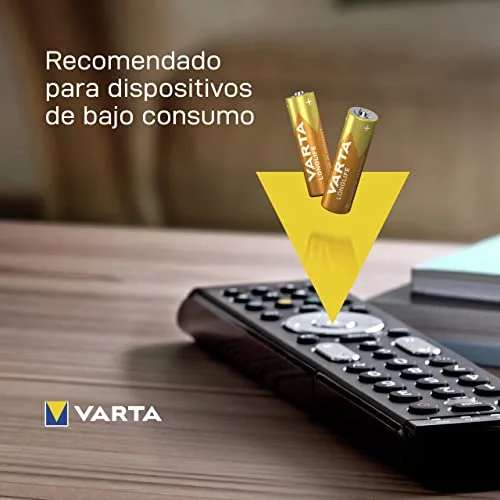 Varta ▫️ Pilhas AA, embalagem de 40 unidades, Longlife Power, alcalinas 5