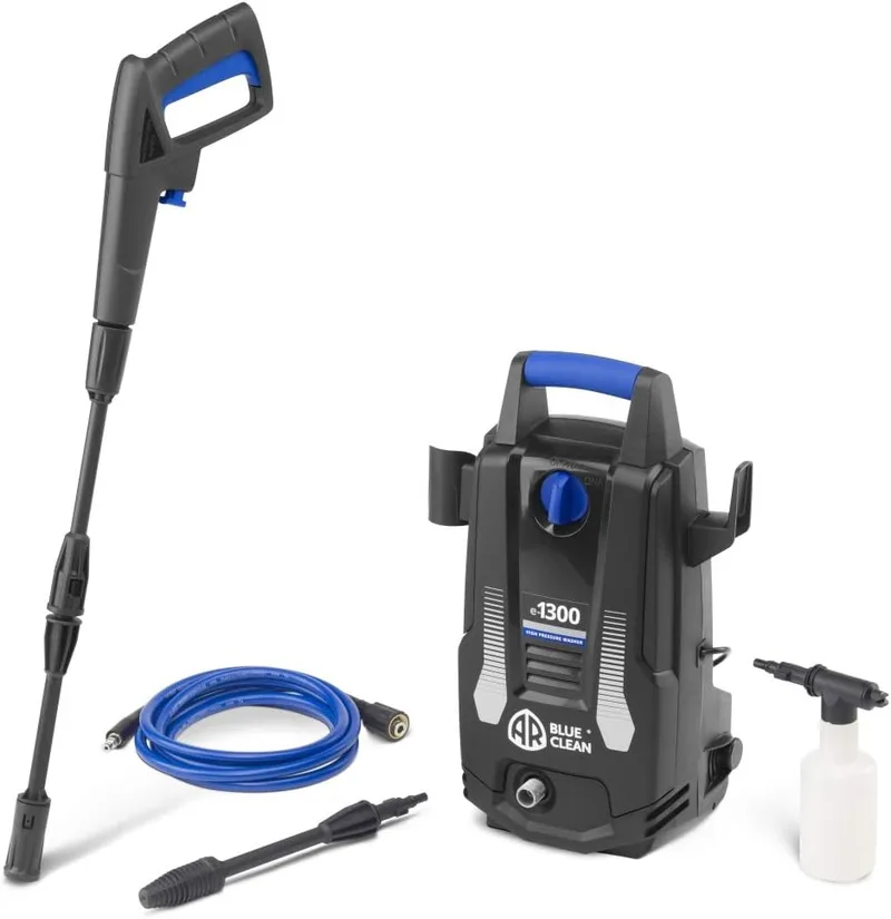 AR Blue Clean ▫️ Máquina de Limpeza de Alta Pressão e-1300 (1300 W, 100 bar, 390 l/h)