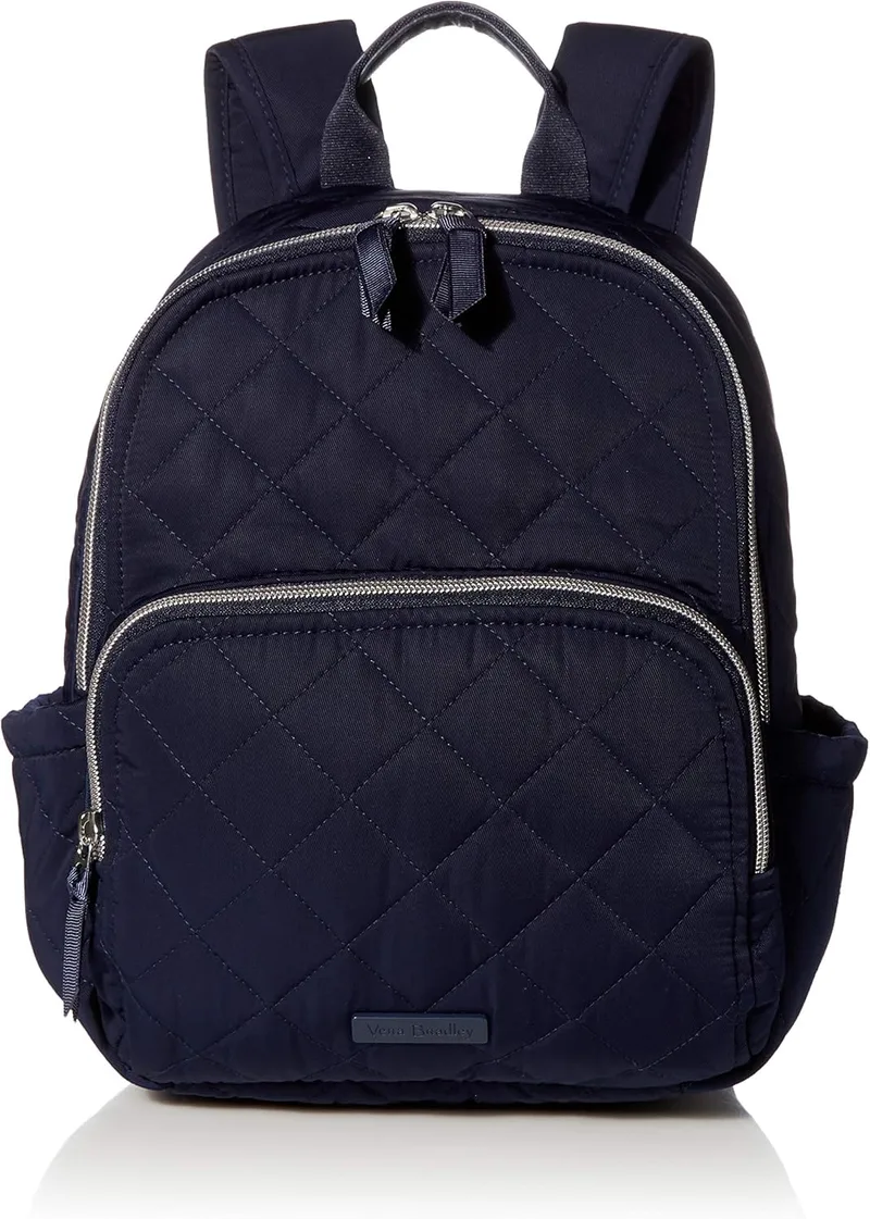 Vera Bradley ▫️ Mochila pequena de sarja Performance Twill para mulher