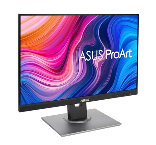 ASUS ▫️ ProArt Display PA248QV - Monitor profissional de 24,1”, 16:10, IPS, WUXGA (1920 x 1200), 100% sRGB, 100% Rec.709, ΔE2, verificado pela Calman, predefinição ProArt, paleta ProArt, suporte ergonómico 5