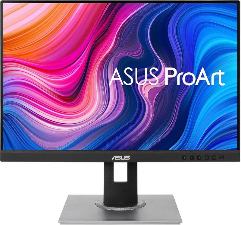 ASUS ▫️ ProArt Display PA248QV - Monitor profissional de 24,1”, 16:10, IPS, WUXGA (1920 x 1200), 100% sRGB, 100% Rec.709, ΔE2, verificado pela Calman, predefinição ProArt, paleta ProArt, suporte ergonómico