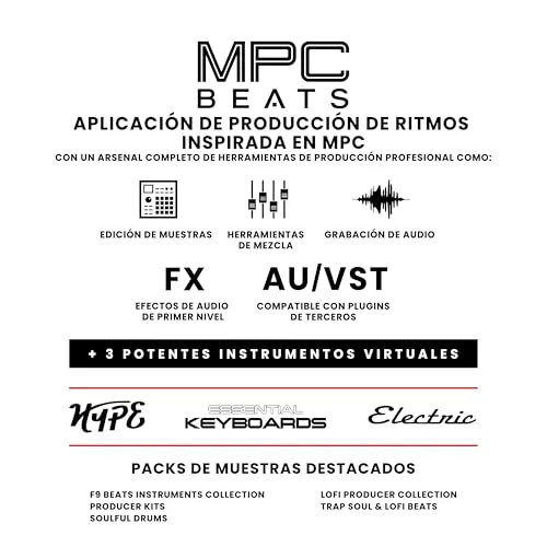 Akai Professional ▫️ MPK Mini MK3 Teclado Controlador MIDI USB 6