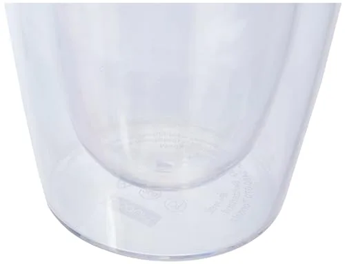 Bodum ▫️ 11894-10SA-12 PAVINA Outdoor - Conjunto de 6 copos de parede dupla (plástico resistente, 0,6 camas) 4