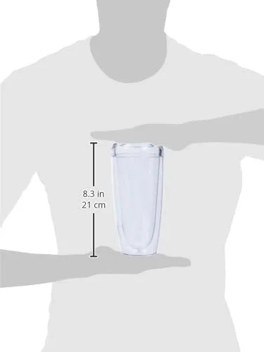Bodum ▫️ 11894-10SA-12 PAVINA Outdoor - Conjunto de 6 copos de parede dupla (plástico resistente, 0,6 camas) 5