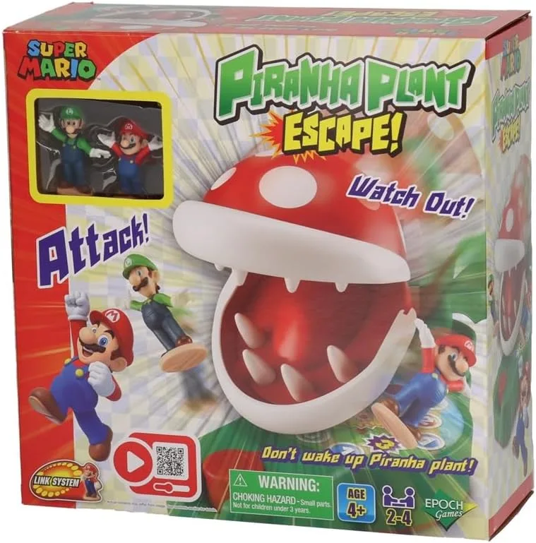 EPOCH Games ▫️ 07357 SUPER MARIO PIRANHA PLANT ESCAPE! (EPI)