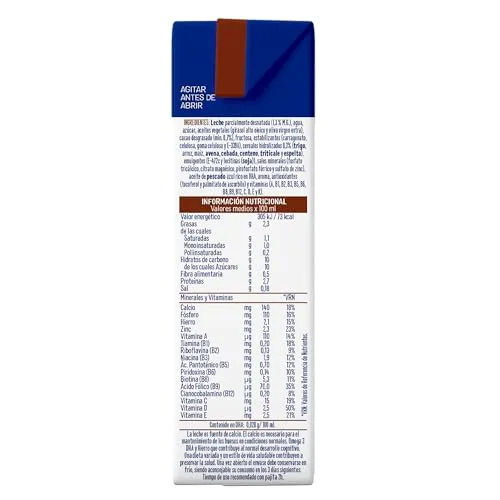 Puleva ▫️ Max Cereais e Cacau com Leite para o Crescimento +3 Anos, Caixa 10x3x200 ml 3