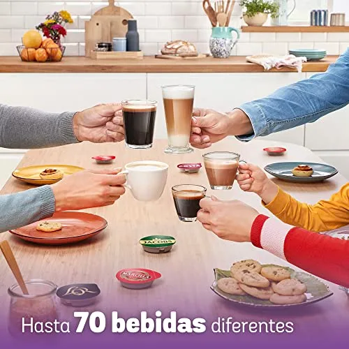 Bosch ▫️ Máquina multibebida TASSIMO MY WAY 2, TAS6504, até 70 bebidas, OneTouch, serviço individual, personalização de bebidas, filtragem de água BRITA MAXTRA+, INTELLIBRE, branca 5