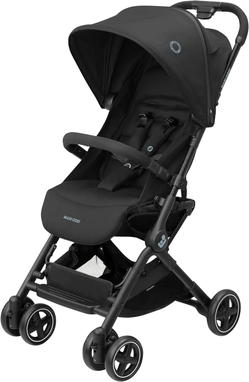 Maxi-Cosi ▫️ Lara2 Cadeira de passeio compacta, 0–22 kg, Essential Black