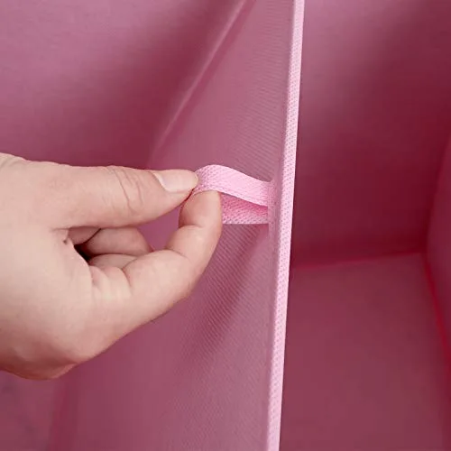 SONGMICS ▫️ Baú de brinquedos infantil com tema espacial, dobrável, conjunto de 3 7
