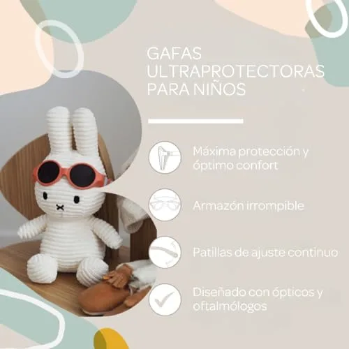 Béaba ▫️ Óculos de sol para crianças dos 2 aos 4 anos, proteção 100% contra os raios UV - CAT 3, proteção lateral, conforto ideal, hastes ajustáveis a 360°, Amapola 5