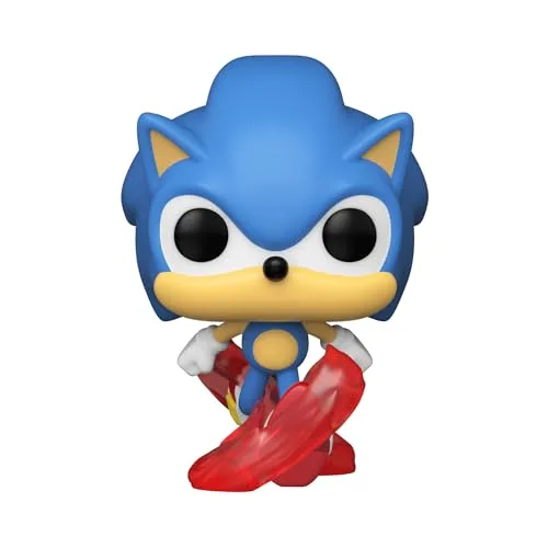 Funko ▫️ Pop! Games: Sonic The Hedgehog 30.º Aniversário - Sonic a Correr 3