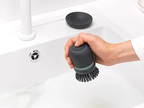 Brabantia ▫️ Escova com dispensador de sabonete, cinzento escuro, tamanho único 4
