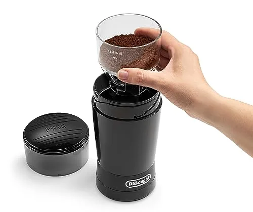 De'Longhi ▫️ KG200 - Moedor de café elétrico com lâminas de aço inoxidável 4