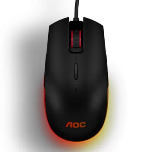 AOC ▫️ GM500 - Rato para jogos - RGB 16,8 personalizável - tempo de resposta de 1 ms - 5000 PPP - aceleração de 20 G 2