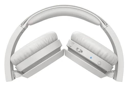 PHILIPS ▫️ H4205WT/00 - Auscultadores sem fios Bluetooth, On Ear Bass Boost, 29 horas de autonomia, função de carregamento rápido, isolamento acústico, design dobrável, 2020, Branco (White) 4