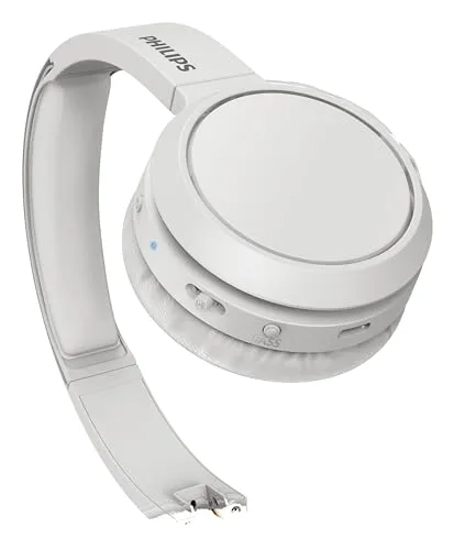 PHILIPS ▫️ H4205WT/00 - Auscultadores sem fios Bluetooth, On Ear Bass Boost, 29 horas de autonomia, função de carregamento rápido, isolamento acústico, design dobrável, 2020, Branco (White) 5