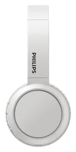 PHILIPS ▫️ H4205WT/00 - Auscultadores sem fios Bluetooth, On Ear Bass Boost, 29 horas de autonomia, função de carregamento rápido, isolamento acústico, design dobrável, 2020, Branco (White) 6
