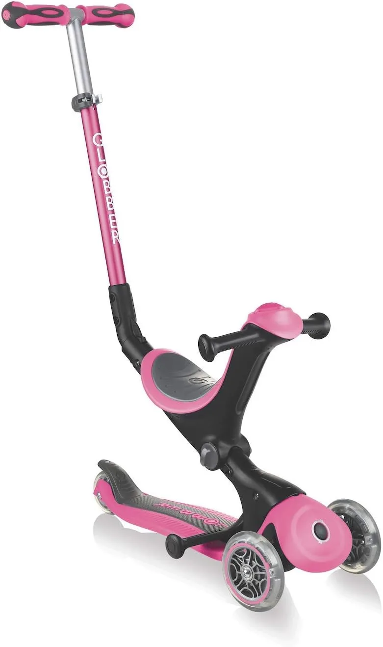 Globber ▫️ GO•UP Deluxe – Patinete evolutivo de 3 rodas com assento para crianças dos 15 meses aos 6 anos +