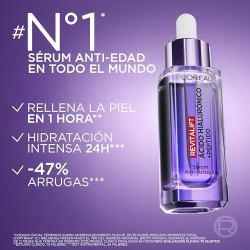 L'Oréal Paris ▫️ Revitalift Filler Soro Facial com Ácido Hialurónico e PDRN, 30 ml 2