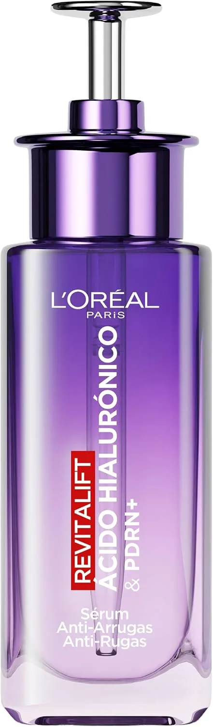 L'Oréal Paris ▫️ Revitalift Filler Soro Facial com Ácido Hialurónico e PDRN vegano, 30 ml