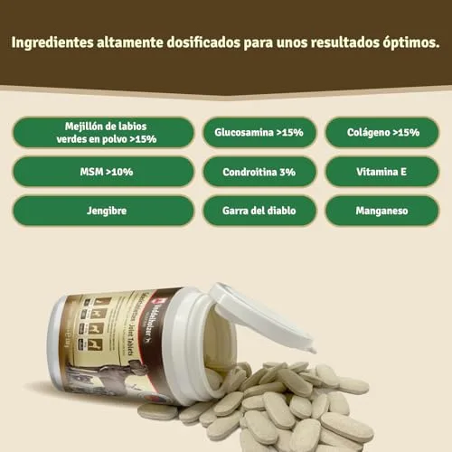 Veddelholzer ▫️ Condroprotetor para Cães com Mexilhão Verde, Colagénio e MSM 6