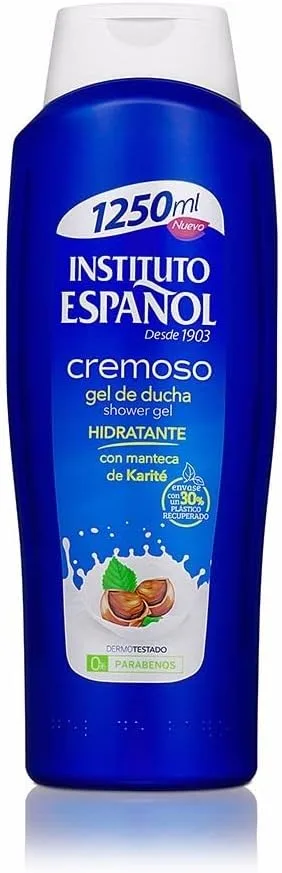 Instituto Español ▫️ Gel de Banho Cremoso com Manteiga de Karité 1250 ml