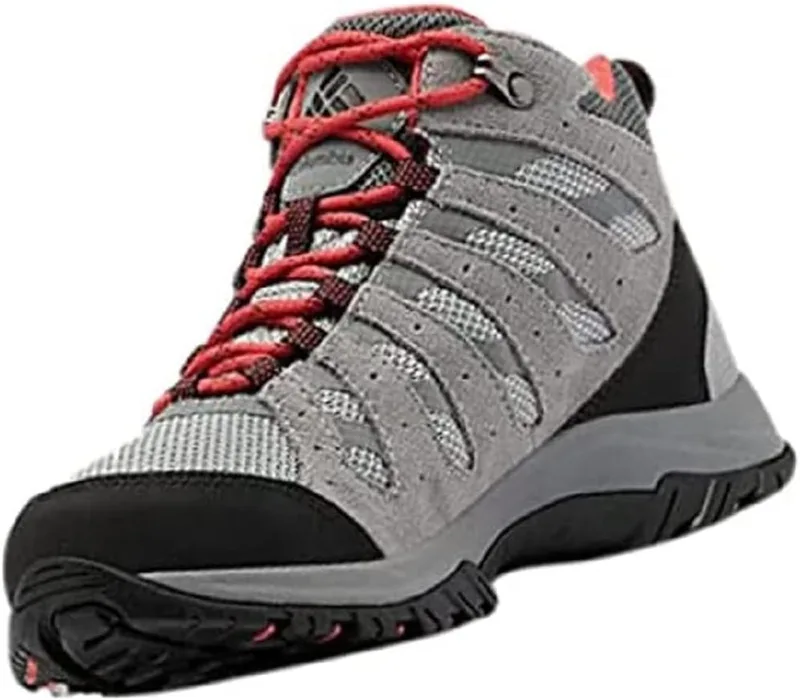 Columbia Redmond III Mid, Sapatos de caminhada impermeáveis para mulher