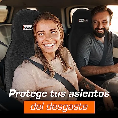 Upgrade4cars ▫️ 2 x Capas impermeáveis para bancos dianteiros de automóvel 2