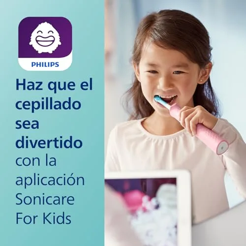 PHILIPS ▫️ Escova de dentes elétrica sónica Sonicare for Kids (modelo HX6352/42) 4