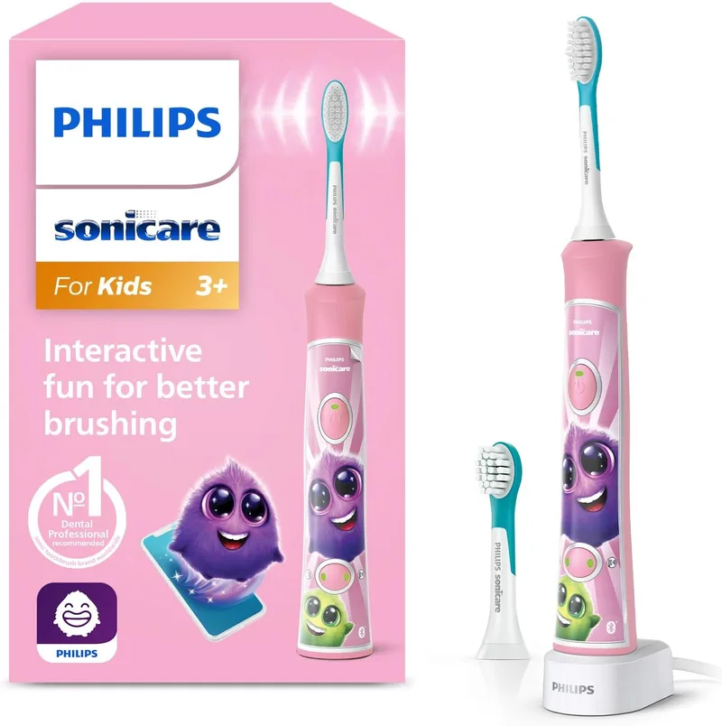 PHILIPS ▫️ Escova de dentes elétrica sónica Sonicare for Kids (modelo HX6352/42)