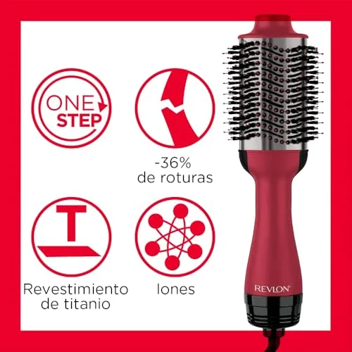 REVLON ▫️ Secador volumizador Salon One-Step - Edição Titânio 2