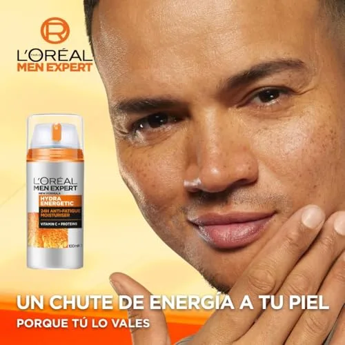 L'Oreal Paris Men Expert ▫️ L'Oréal Paris Men Expert Hydra Energetic Creme Hidratante Antifatiga, 100 ml 2