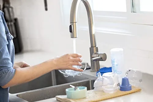 NutriBullet ▫️ Baby Batidora, liquidificador, sistema de preparação de alimentos para bebés, componentes e acessórios sem BPA, potência de 250 W, NBY100 3