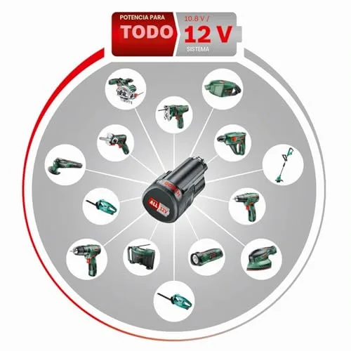 Bosch ▫️ Berbequim/aparafusadora a bateria EasyDrill 1200 (bateria de 2,0 Ah, sistema de 12 V, conjunto de brocas e pontas de aparafusar, em bolsa de tecido) - Edição Amazon 2
