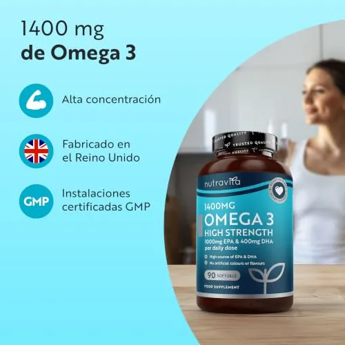 Nutravita ▫️ Óleo de Peixe Ómega 3 de Potência Máxima 2000 mg 3