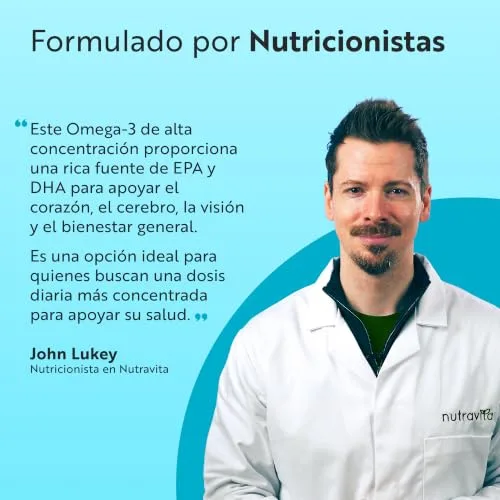 Nutravita ▫️ Óleo de Peixe Ómega 3 de Potência Máxima 2000 mg 6