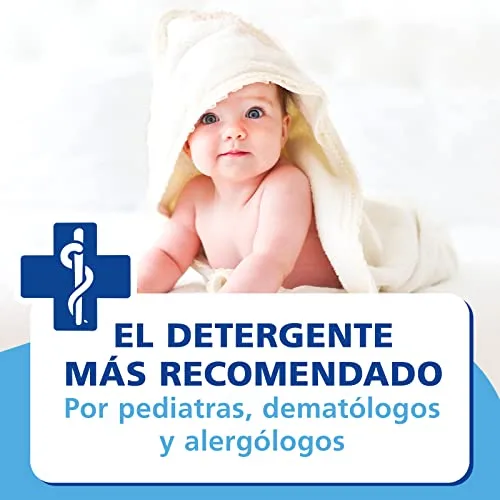 NORIT ▫️ Detergente líquido para roupa de bebé, embalagem de 4 x 1125 ml 3
