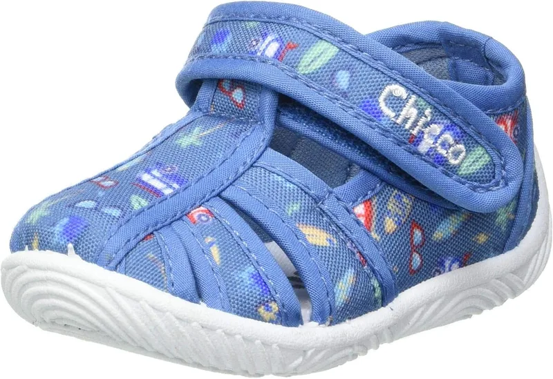 Chicco ▫️ Sandálias de borracha para meninos e meninas, fechadas, ideais para a praia ou piscina, sapatilhas para meninos e meninas, concebidas em Itália