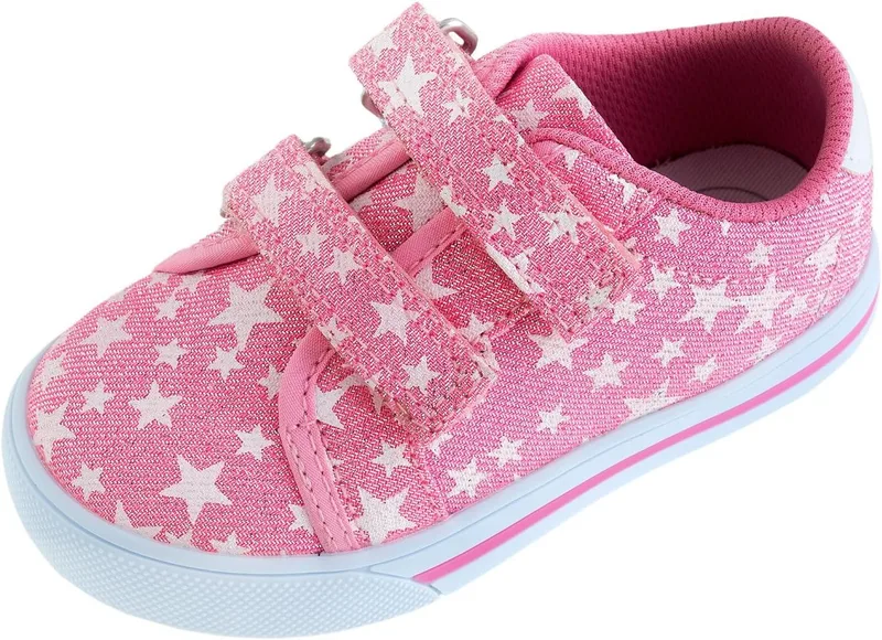Chicco ▫️ Sapatilha de velcro duplo para meninaSapatilhas para menina