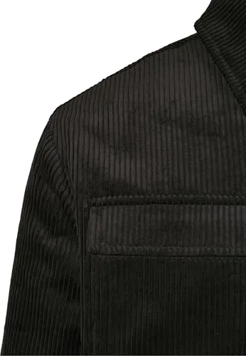 Urban Classics ▫️ Jaqueta de ganga de veludo cotelê para homem, com motivos de videojogos 5