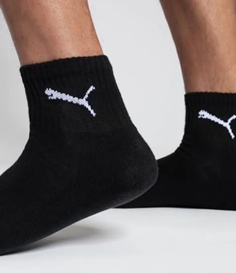 PUMA ▫️ Meias curtas unissexo para adulto (pacote de 5) 3