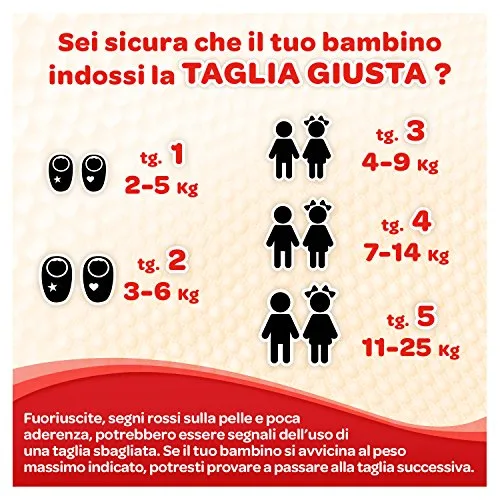 HUGGIES ▫️ Fraldas Extra Care para bebé, tamanho 1 (2-5 kg), embalagem de 40 fraldas 6