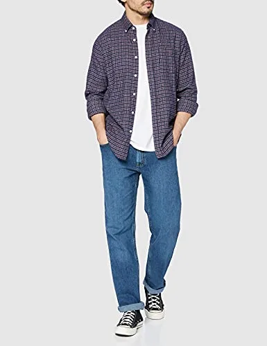 Lee ▫️ Relaxed Fit Straight Leg Jean - Calças de corte reto com corte descontraído. Homem 2