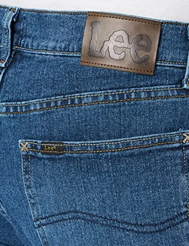 Lee ▫️ Relaxed Fit Straight Leg Jean - Calças de corte reto com corte descontraído. Homem 3