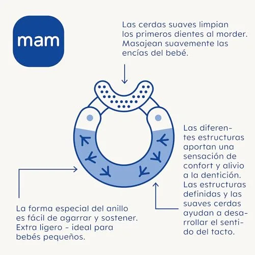 MAM ▫️ Mordedor, a partir dos 3 meses, Neutro, 1 unidade 3