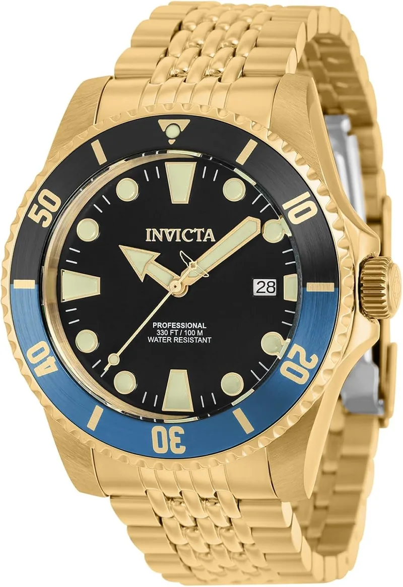 INVICTA ▫️ Relógio automático Pro Diver em aço inoxidável para homem - 44 mm