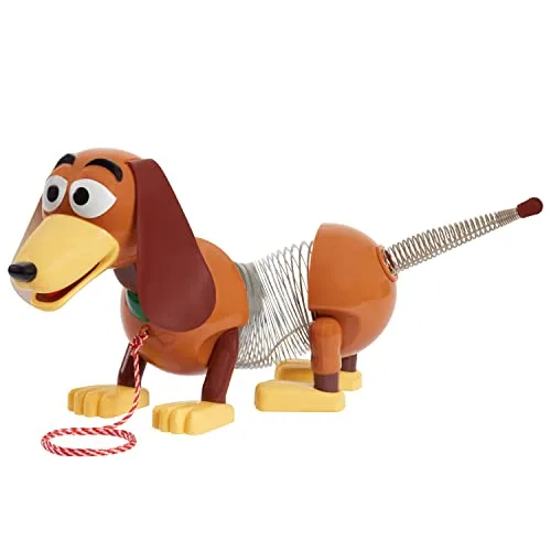 Just Play ▫️ Cão de brincar elástico «Slinky Dog Pull Toy» da série «Toy Story» da Disney•Pixar, brinquedo elástico para puxar destinado a meninos e meninas, brinquedos para crianças a partir dos 18 meses 7