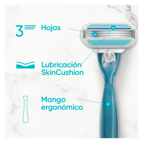 Gillette Venus ▫️ Lâminas de barbear Smooth para mulher, embalagem de 16 3
