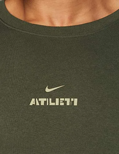NIKE ▫️ Atm M Nk Gfa Flc Ls Crw Ii Camisola de manga comprida para homem 3